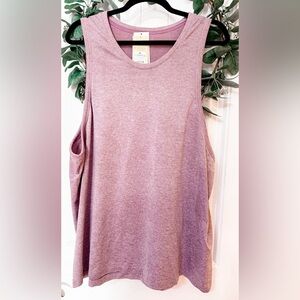 🔹 All‎ In Motion Mauve Seamless Tank